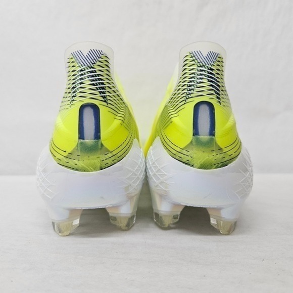 Adidas X Ghosted+ FG Soccer Cleats FW6911 Solar Yellow Black Mens Size 12